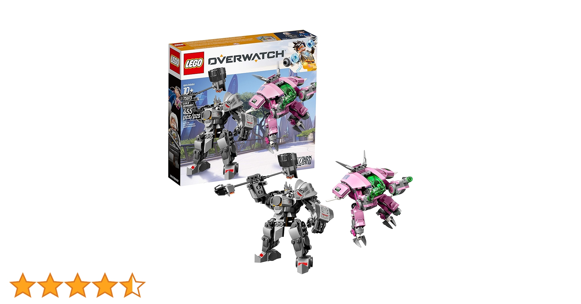 確認(^O^) 専用レゴ()オーバーウォッチD.Va ラインハルト75973 76096